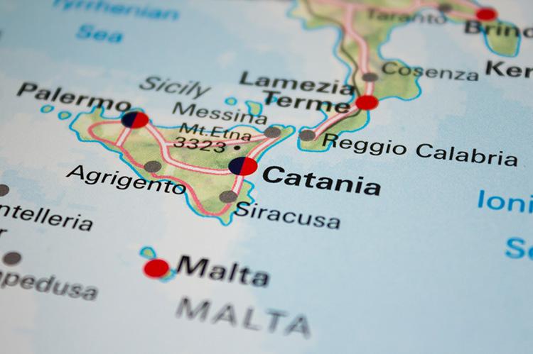 New Malta Sicily Pipeline Project Moves Ahead Pipeline Technology Journal   Map Of Sicily 